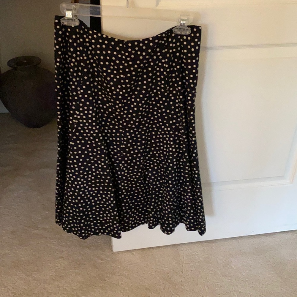 Polka dot skirt Jones New York